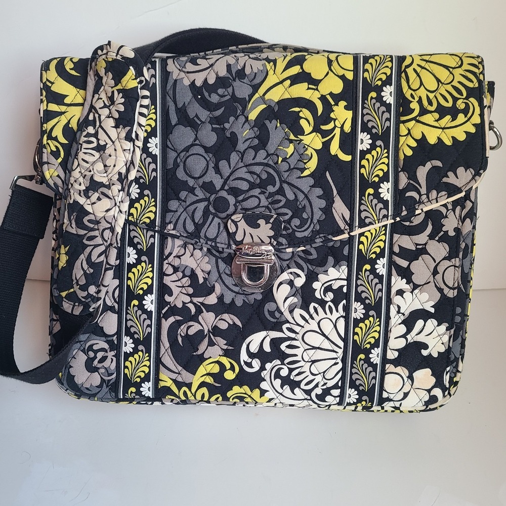 Vera Bradley Baroque‎ Pattern Large Shoulder XL Tote Bag Travel Luggage Formed
